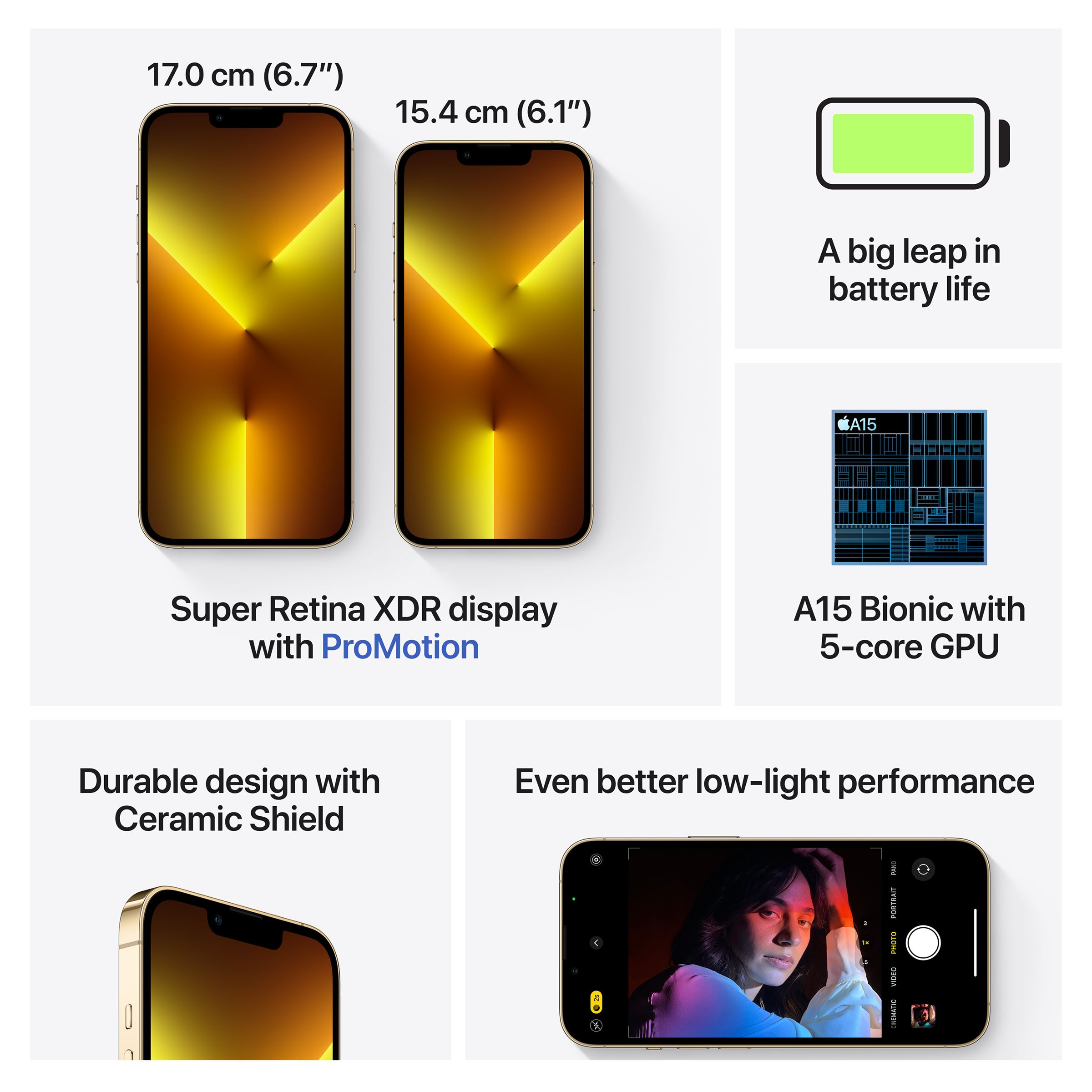 Buy Apple iPhone 13 Pro (256GB, Gold) Online - Croma